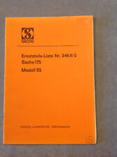Ersatzteilliste Sachs 175   DKW Zweirad Union Hercules 1955 Nr 2