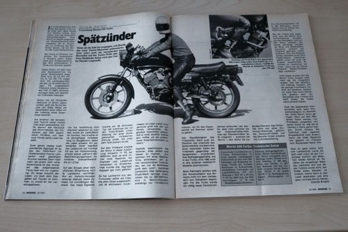 Motorrad 1981 moto morini - 22/1981,