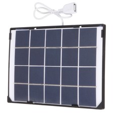 5V 1.2A 6W Mini-Solarmodule, USB-Solarmodul-Ladegerät Polykristalline Solarzelle