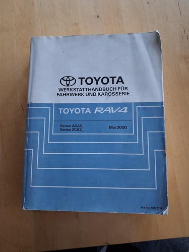 Toyota rav4 reparaturanleitung - toyota,