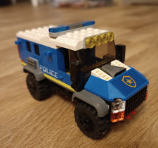 lego Polizeiauto Polizei Truck mit Anhänger 