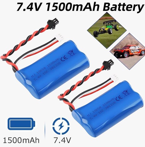 Lipo akku 15c - 2x, 7,4v