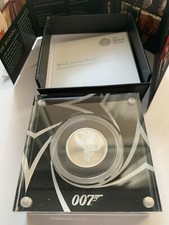 James Bond 007 UK Half-Ounce Silver Proof Coin
