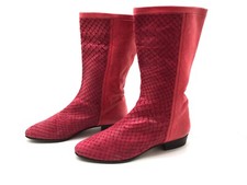 Brunella Damen Stiefel Gr. 37 Stiefeletten Ankle Boots Absatzschuhe Komfort Rot