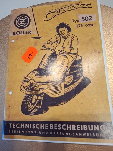 Cezeta roller typ - 502, 175ccm