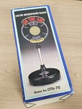 Vintage mikrofon radio fm - mikrofon,