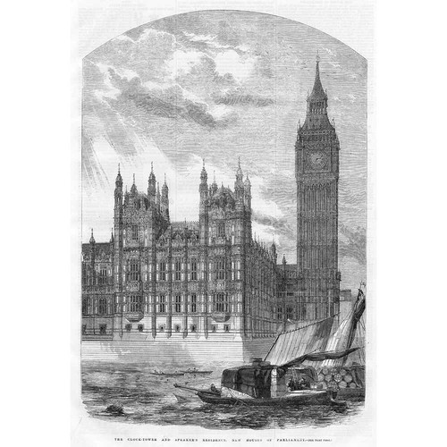 Houses parliament uhrturm - of,