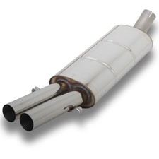 FOX Endschalldämpfer 2x63mm