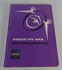 Betriebsanleitung / Handbuch Volvo PV544 Buckel Volvo  B16A / B16B Stand 10/1960