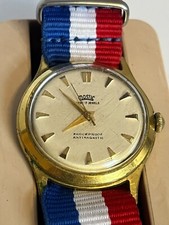 1960er MOSTIC Ancre  17 JEW Vintage HAU Handaufz. läuft gut Germany