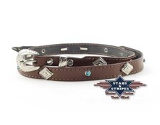 Braunes Leder Hutband, Western