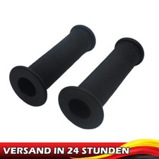 2x Lenkergriffe Griffgummi Griffe Schwarz 22mm für Motorrad Roller Quad ATV