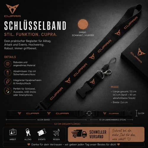 Cupra schlüsselband - 🔹, /