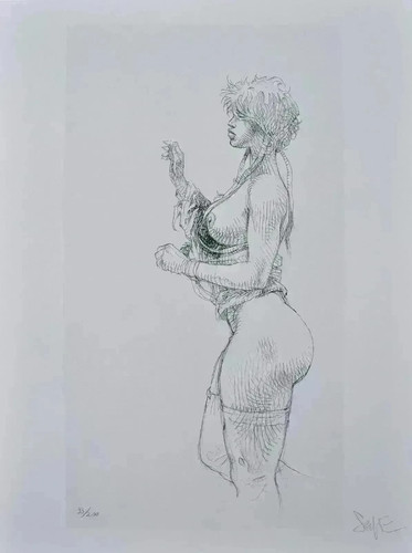 Paolo serpieri guerrière - paolo,