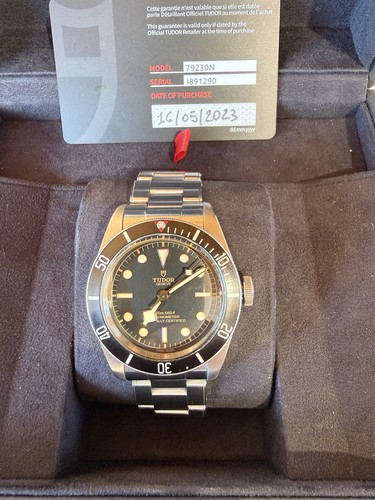 Tudor black bay 41mm - tudor,