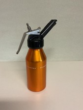 DDR Vintage Sahnespender Sahnesyphon Schlagsahnezubereiter Kult Orange Syphon