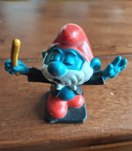 Schlumpf als dirigent - schlumpf,