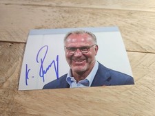 KARL-HEINZ RUMMENIGGE signed