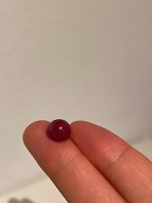 Rubin - 7,90 Karat – Cabochon, Natur-Rot, Unbehandelt - Edelstein für Schmuck