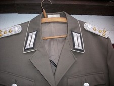 NVA Uniform Offizier mit gestickten Kragenspiegel /Alt/ Militaria  KVP/Army /DDR