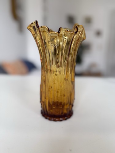 Vintage murano glas style vase - murano,