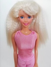 Barbie Twirlin Make Up Mattel 1997 Blond Puppe Spielzeug 
