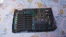 Vintage Motherboard 386 ISA retro Mainboard 80386 mit Arbeitsspeicher