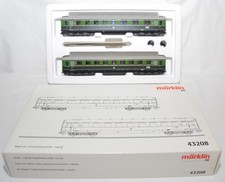 H0 Märklin 43208 Schürzenwagenset 2-teilig AB4ü DR Leipzig-Berlin AC OVP