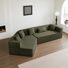 Elegant Sofa w/ Modern Cloud