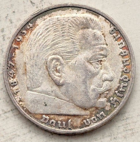 Reichsmark 1935 deutsche - 5, a