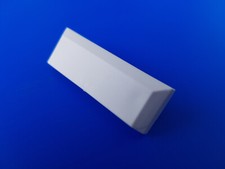 SCHLUßVERKAUF Wasserschlitzkappen Entwässerung eckig 34 x5 mm (alternat. Schüco)