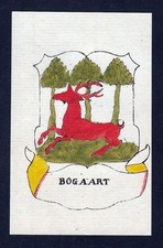 1800 Bogaart Boogaart Wappen