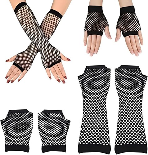 Netzhandschuhe nylon kurz - nylon, &