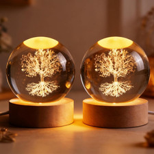 3D Kristallkugel LED