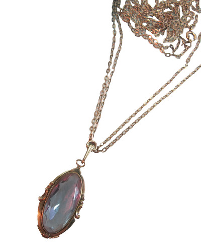Jugendstil anhänger double - anhänger,