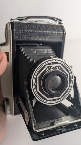 Kodak antike faltkamera - faltkamera, –