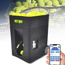 Tennisballmaschine Intelligent Tennis Ballwerfer Trainingspraxis 50km/h 50 Bälle