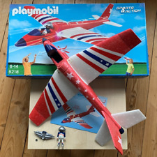 Playmobil Sports & Action 5218 Wurfgleiter rot mit LED  Anleitung+OVP super Zstd