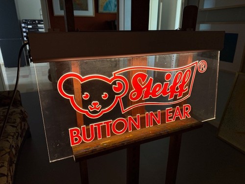 Original steiff werbetafel - original, steiff,