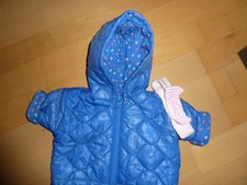 Total süße Babyborn Puppen SteppJacke  mit Stirnband . Wenig bespielt