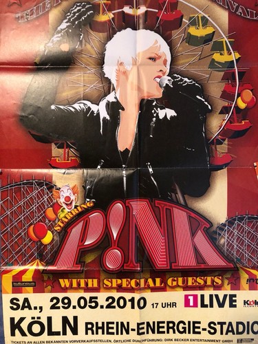 Pink tourplakat - pink,