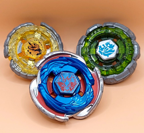 Metal fusion beyblades - 3x,