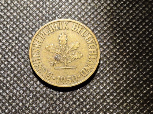 Pfennig brd 1950 d - 10,