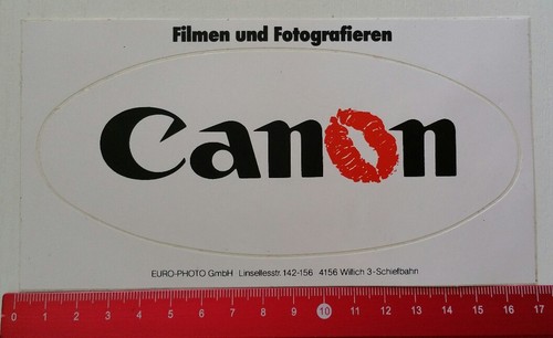 Aufkleber sticker canon - aufkleber/sticker:,