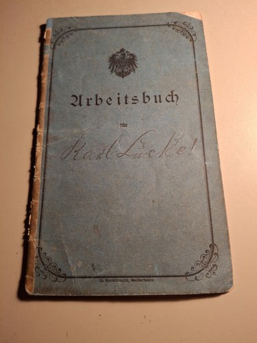 Altes arbeitsbuch langenthal - arbeitsbuch, /