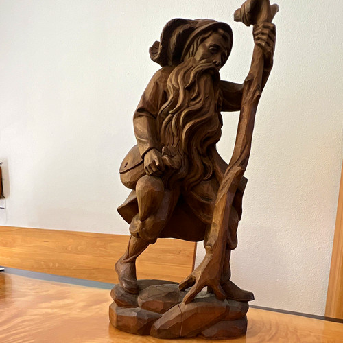 Rübezahl handgeschnitzte - rübezahl,