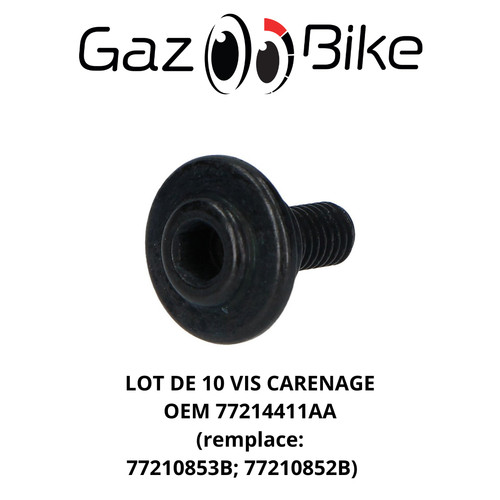 10x verkleidungsschrauben - 10x,