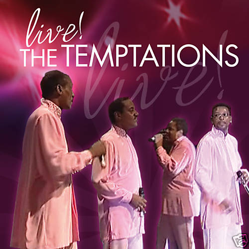 The temptations live - cd,