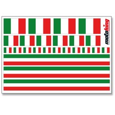 ITALIEN AUFKLEBER | FLAGGEN