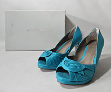 Jacques Vert Türkis Peeptoe